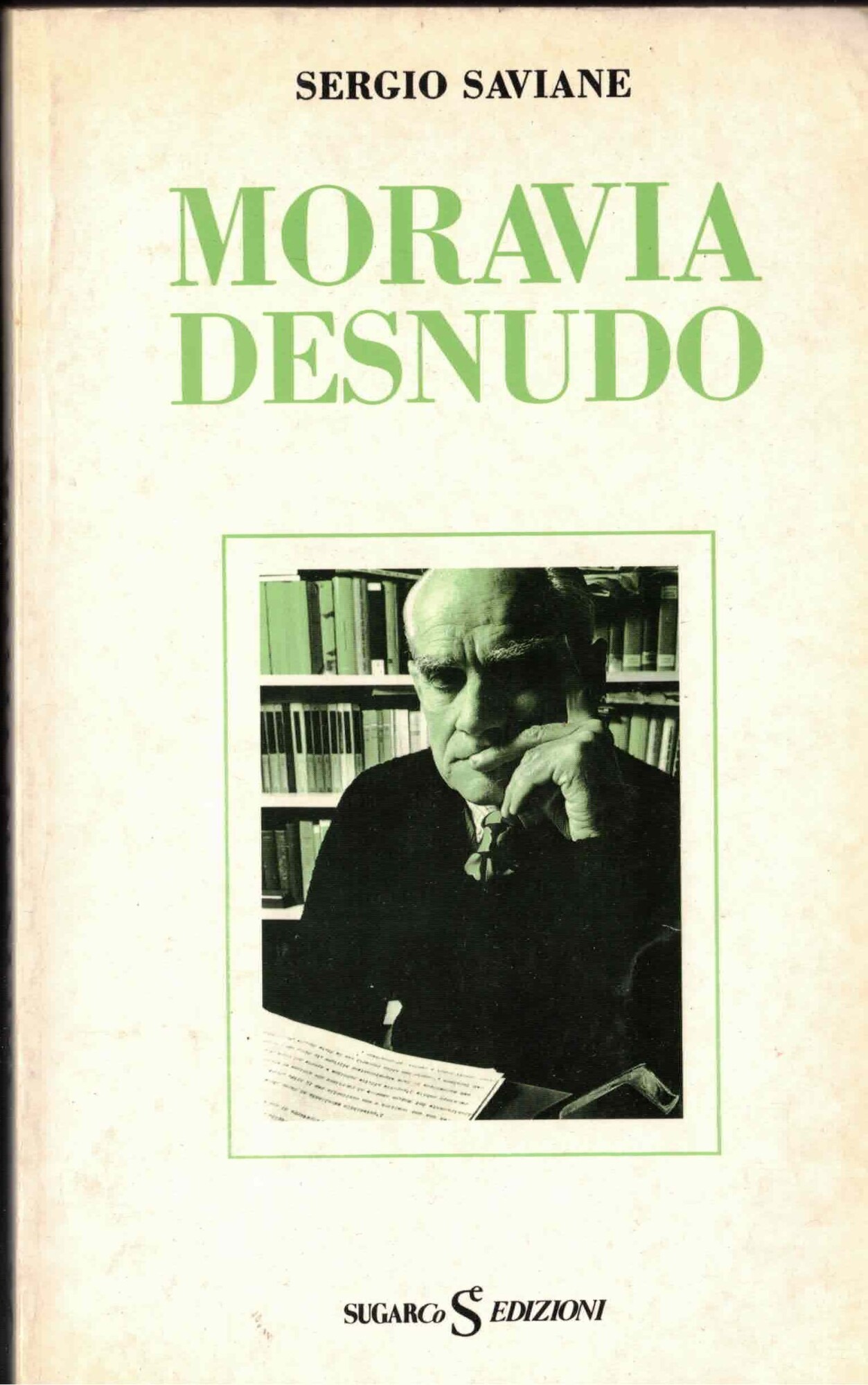 Moravia desnudo (stampa 1976)