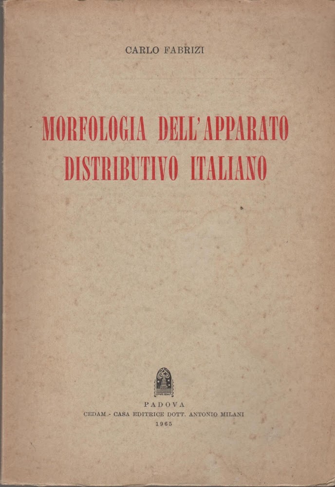 Morfologia dell'Apparato Distributivo Italiano