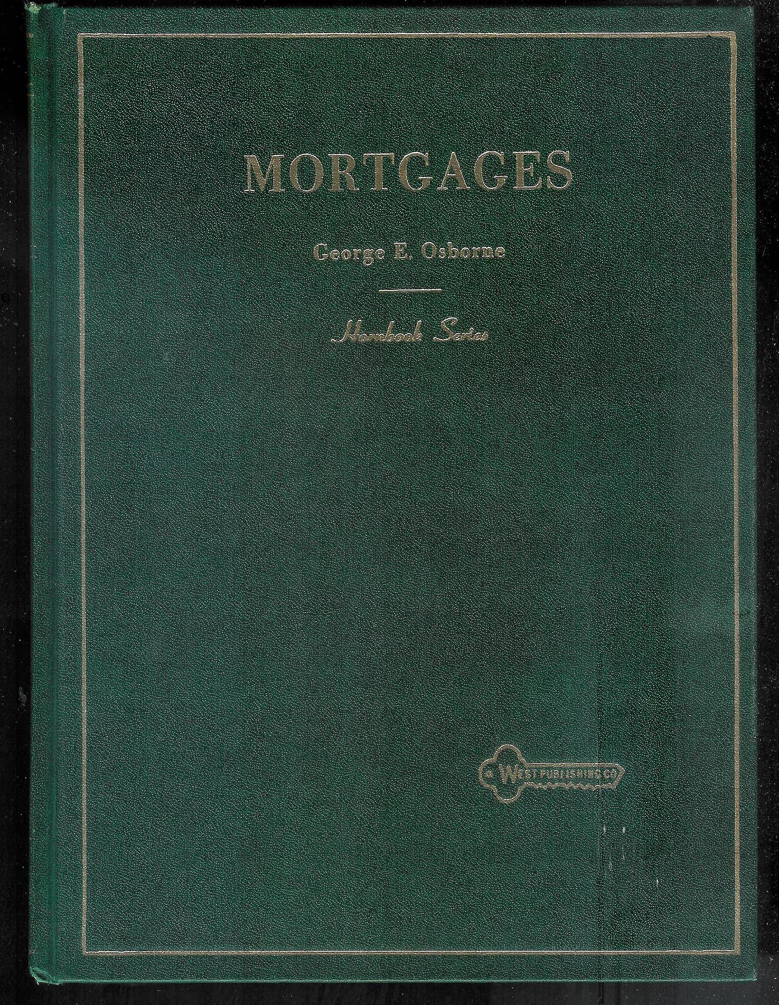 Mortgages George Osborne Handbook series
