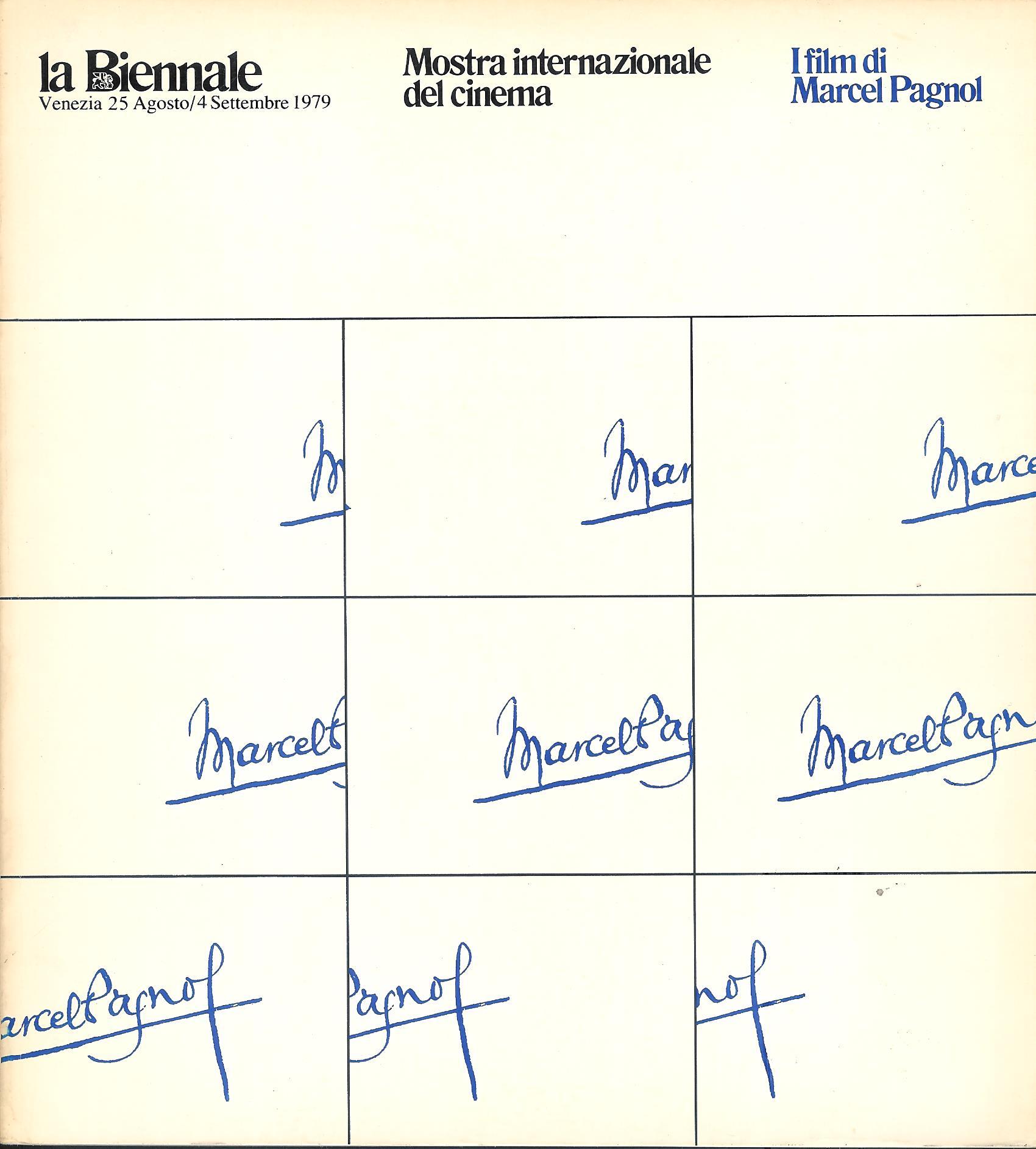 Mostra internazionale del cinema : i film di Marcel Pagnol …