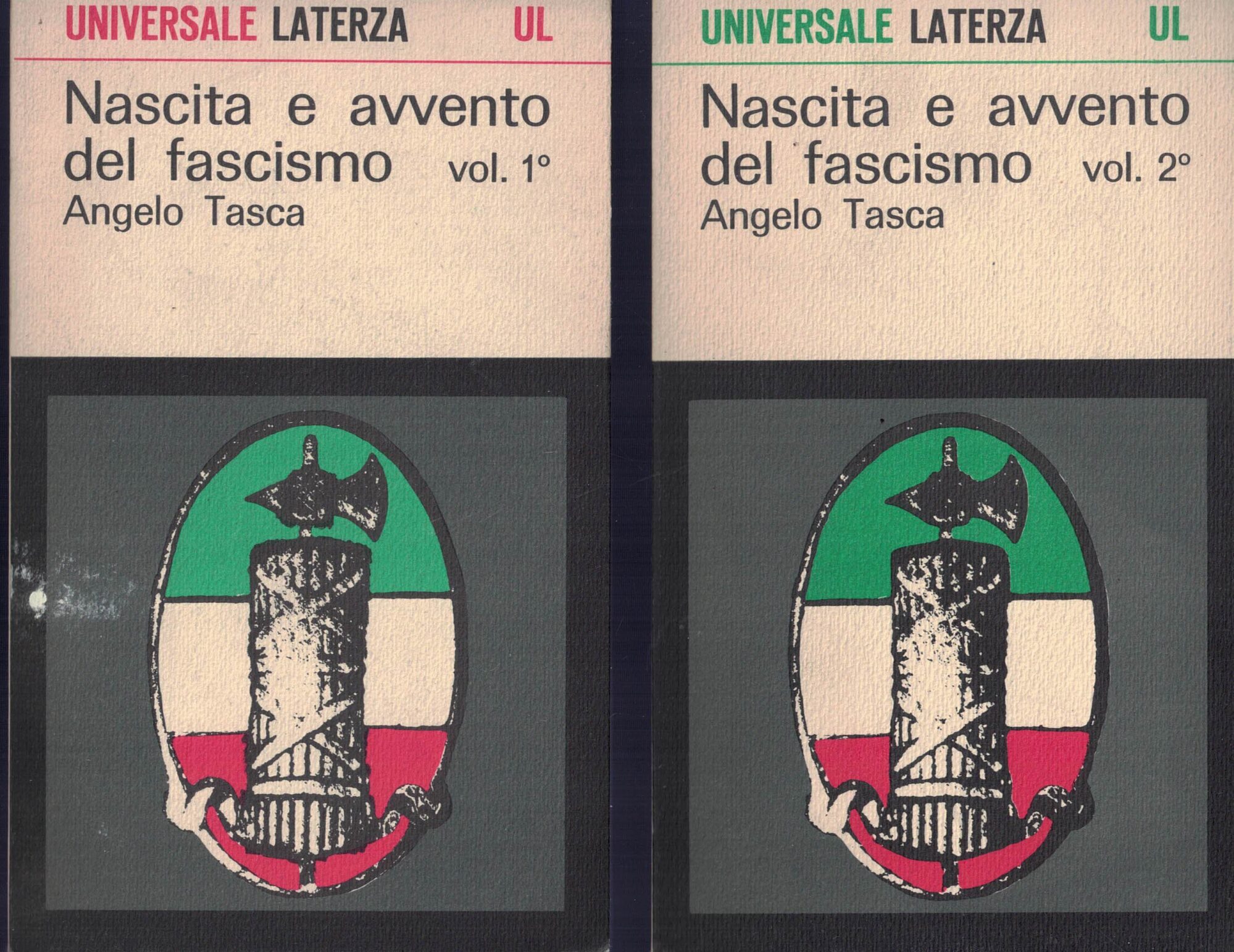NASCITA E AVVENTO DEL FASCISMO vol. 1 e 2TASCA ANGELO