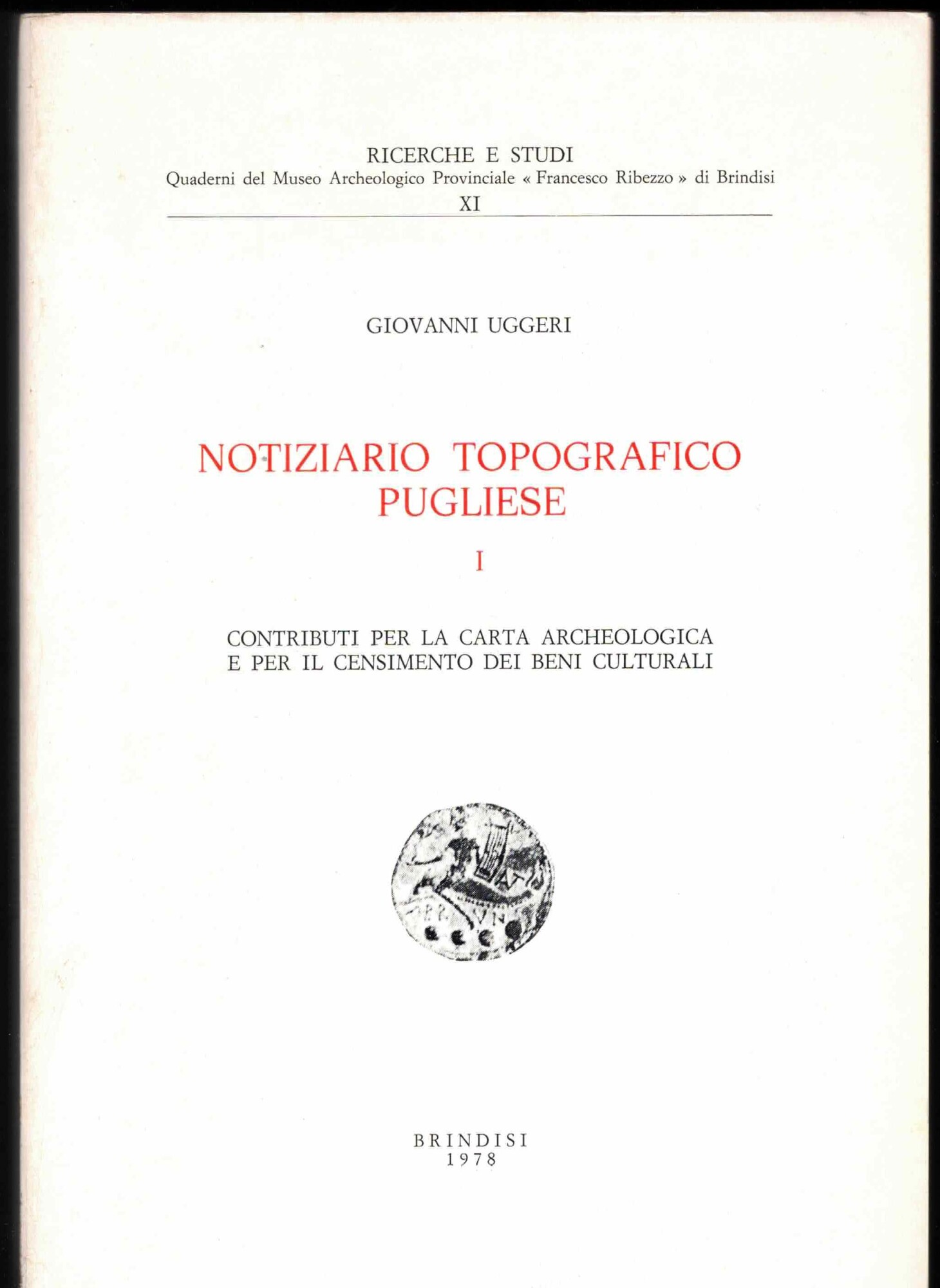 Notiziario topografico Pugliese I