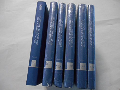 nuovissimo dizionario di banca, borsa e finanza