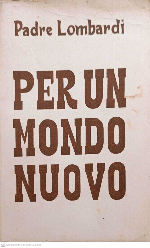 Per un Mondo nuovo