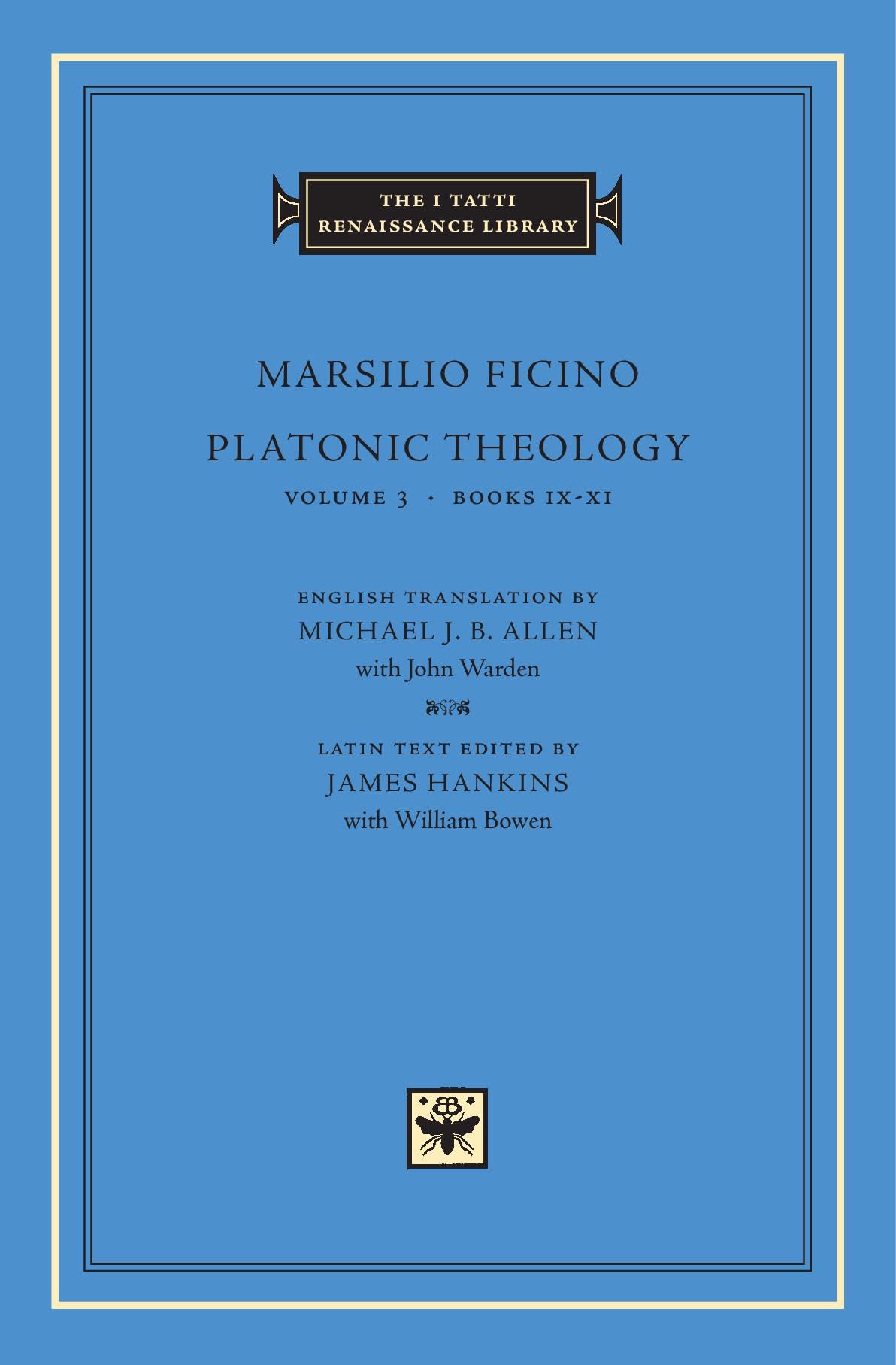 Platonic Theology: Books IX-XI: Volume 3