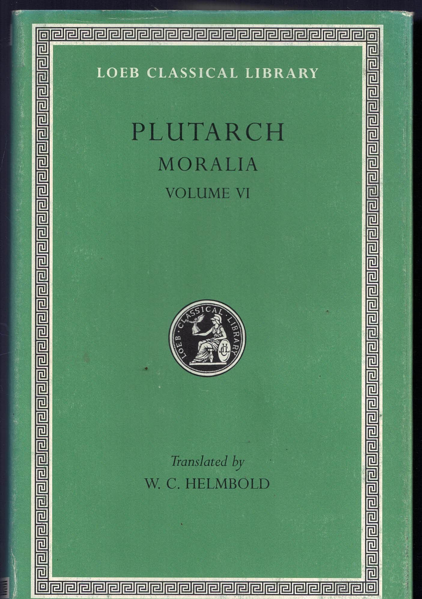 Plutarch's Moralia Volume VI