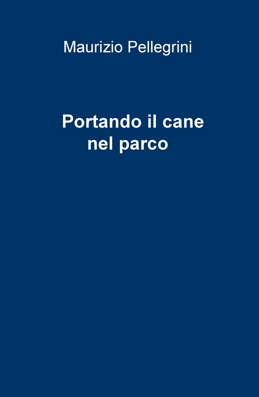 Portando il cane nel parco