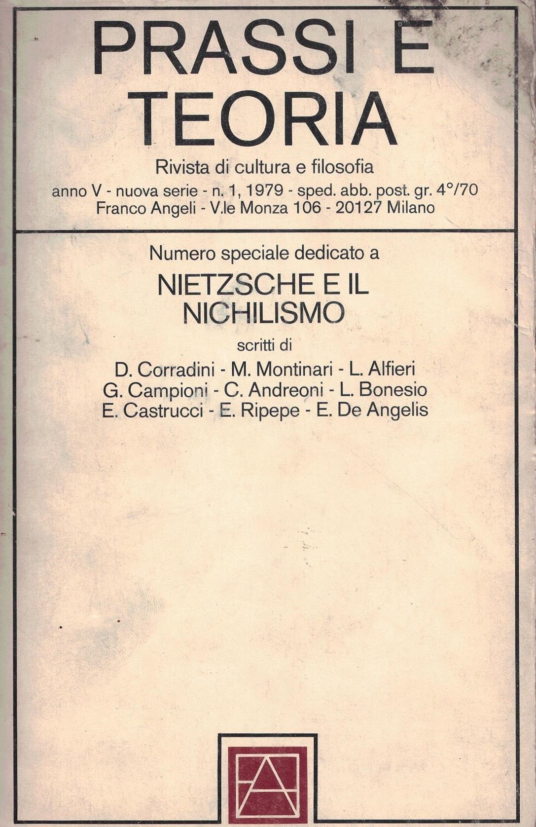 Prassi e teoria-Rivista di cultura e filosofia