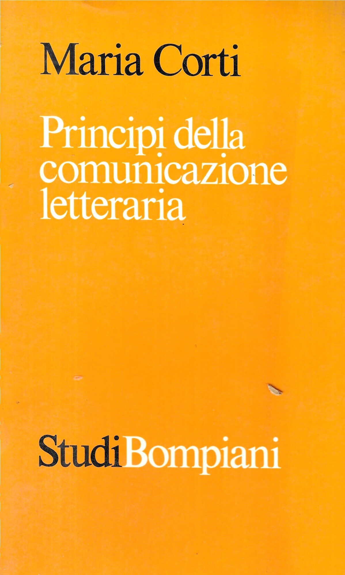 PRINCIPI DELLA COMUNICAZIONE LETTERARIA