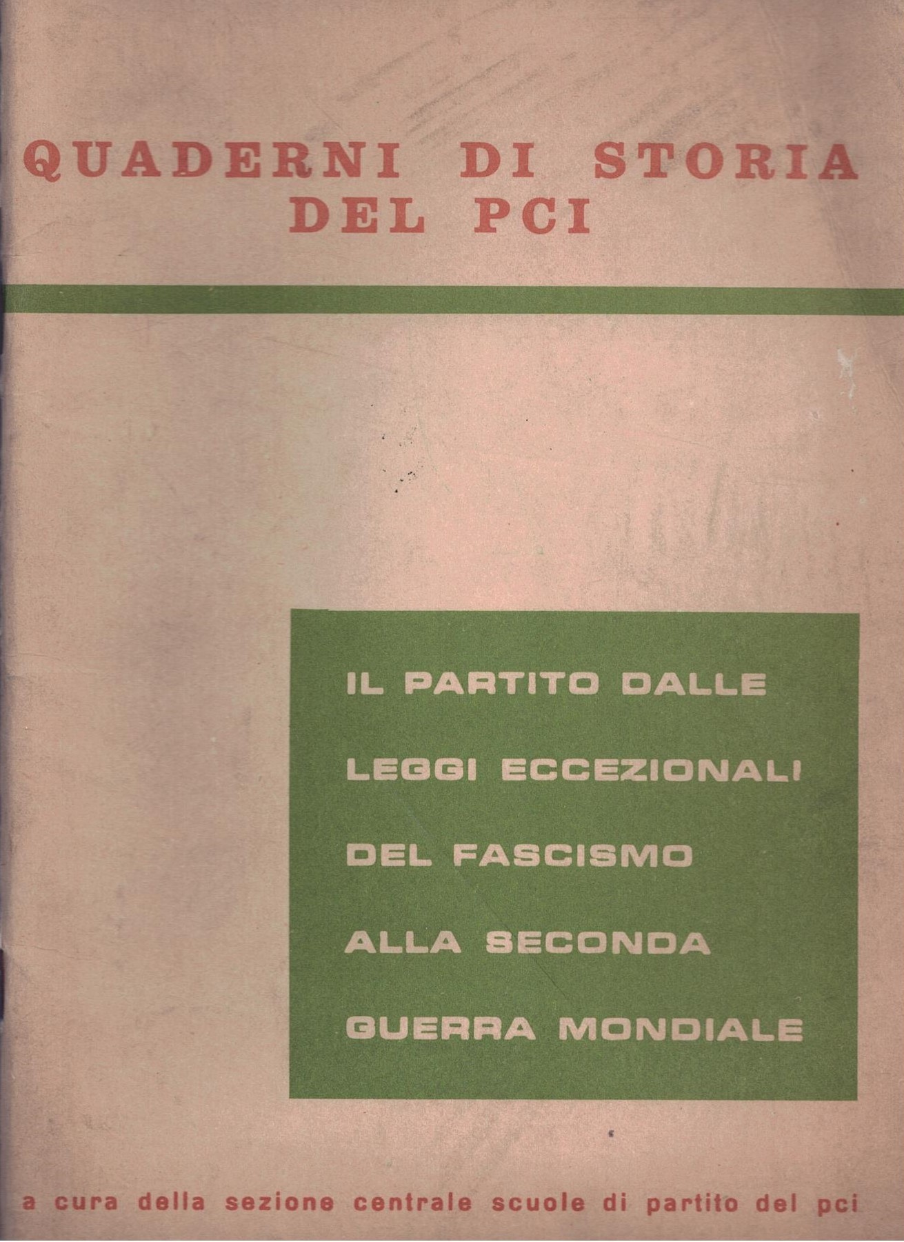 Quaderni di storia del PCI
