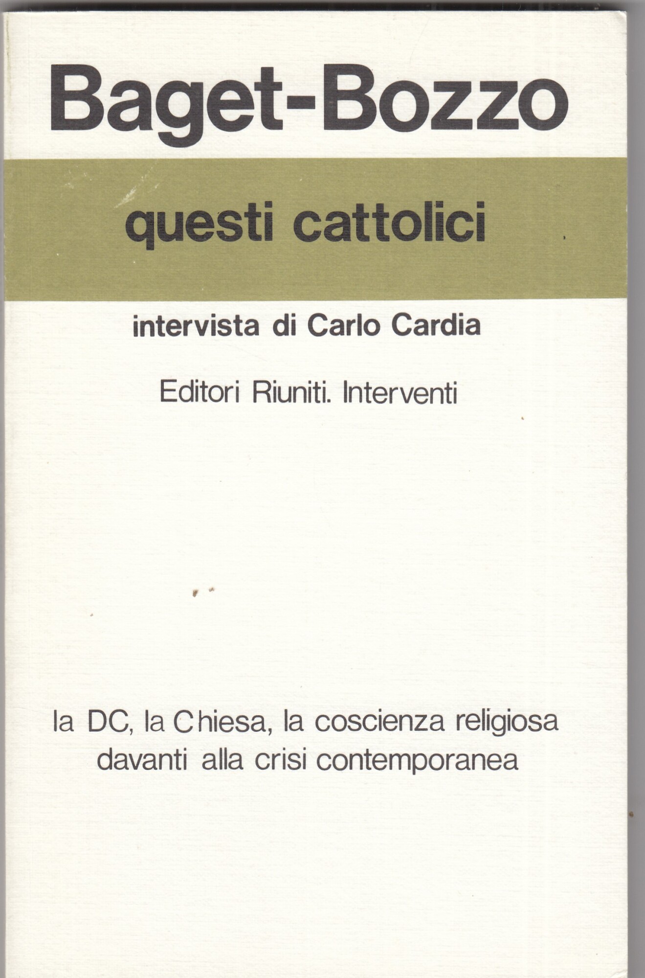 Questi cattolici