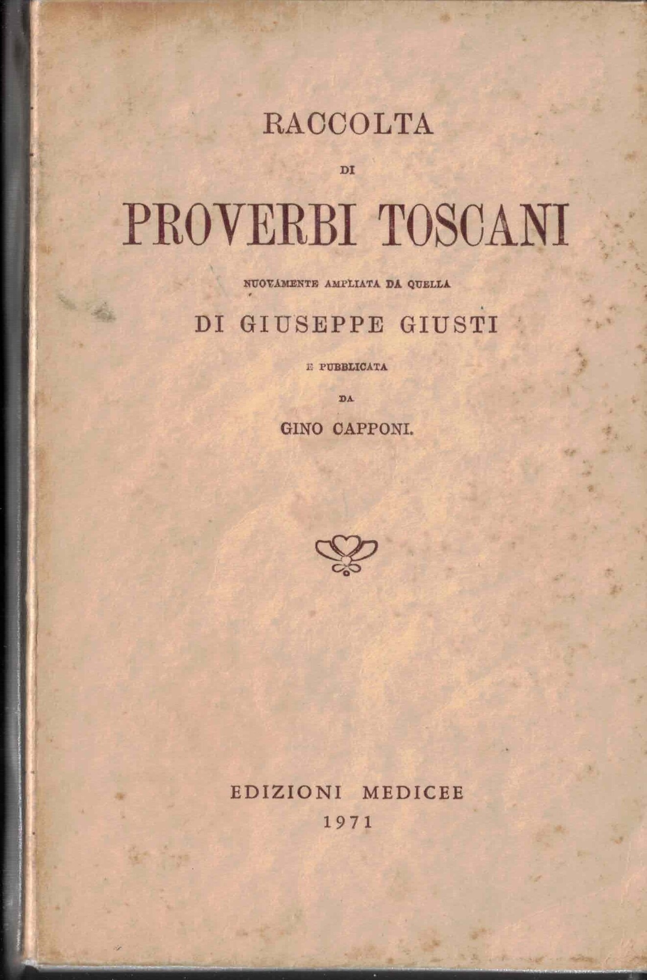 Raccolta di proverbi toscani