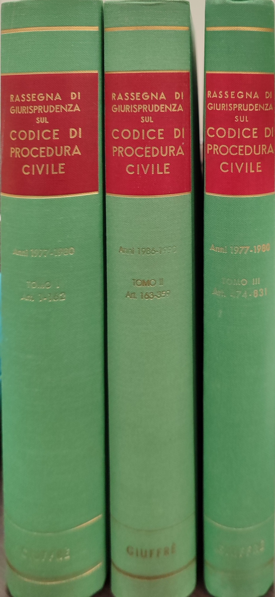 Rassegna di giurisprudenza sul codice di procedura civile. : Anni …