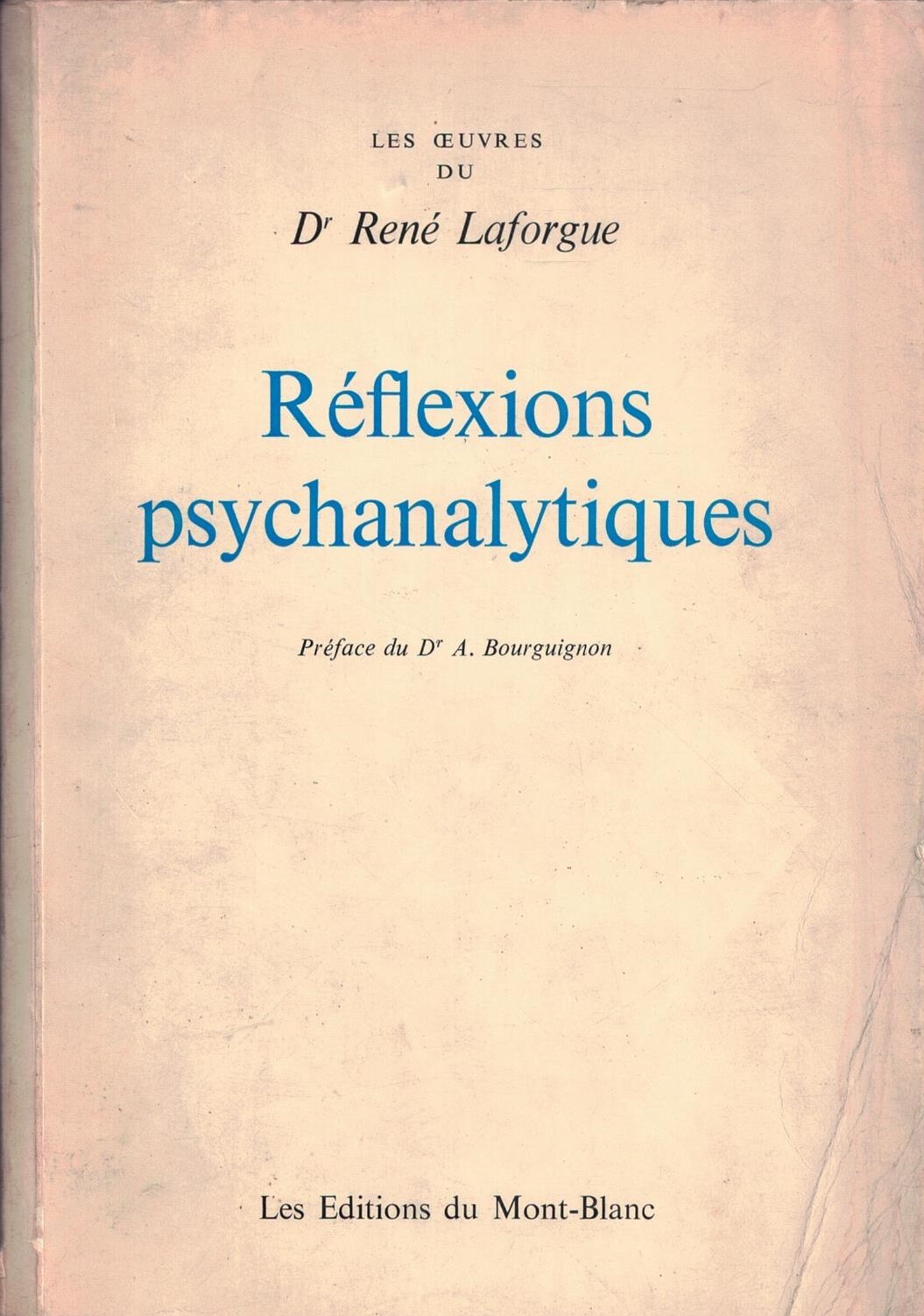 Réflexions psychanalytiques