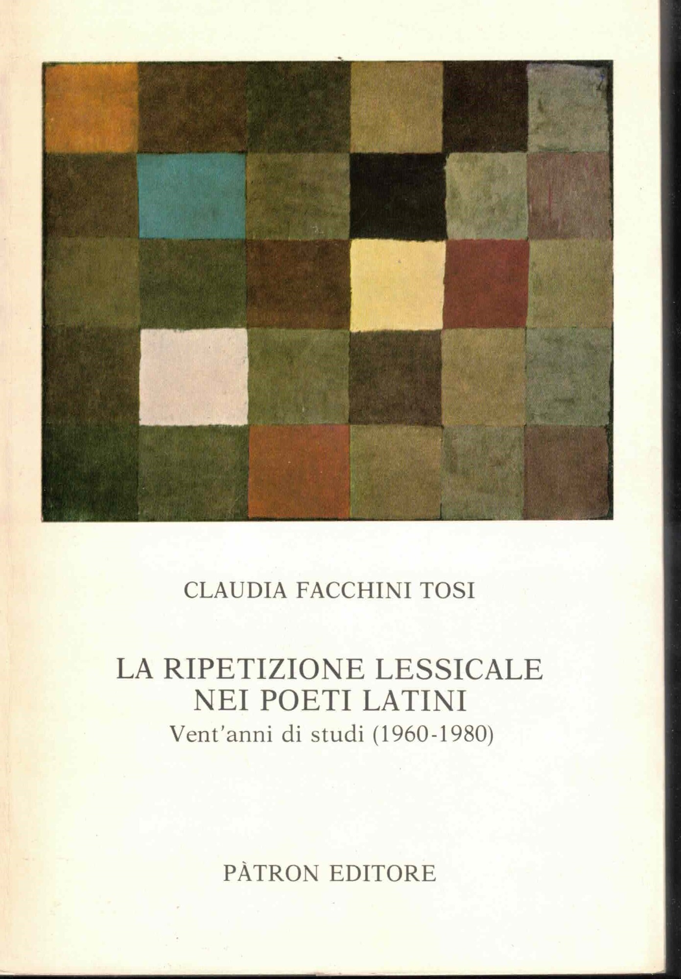 Ripetizione lessicale nei poeti latini. vent'anni di studi (1960-1980)