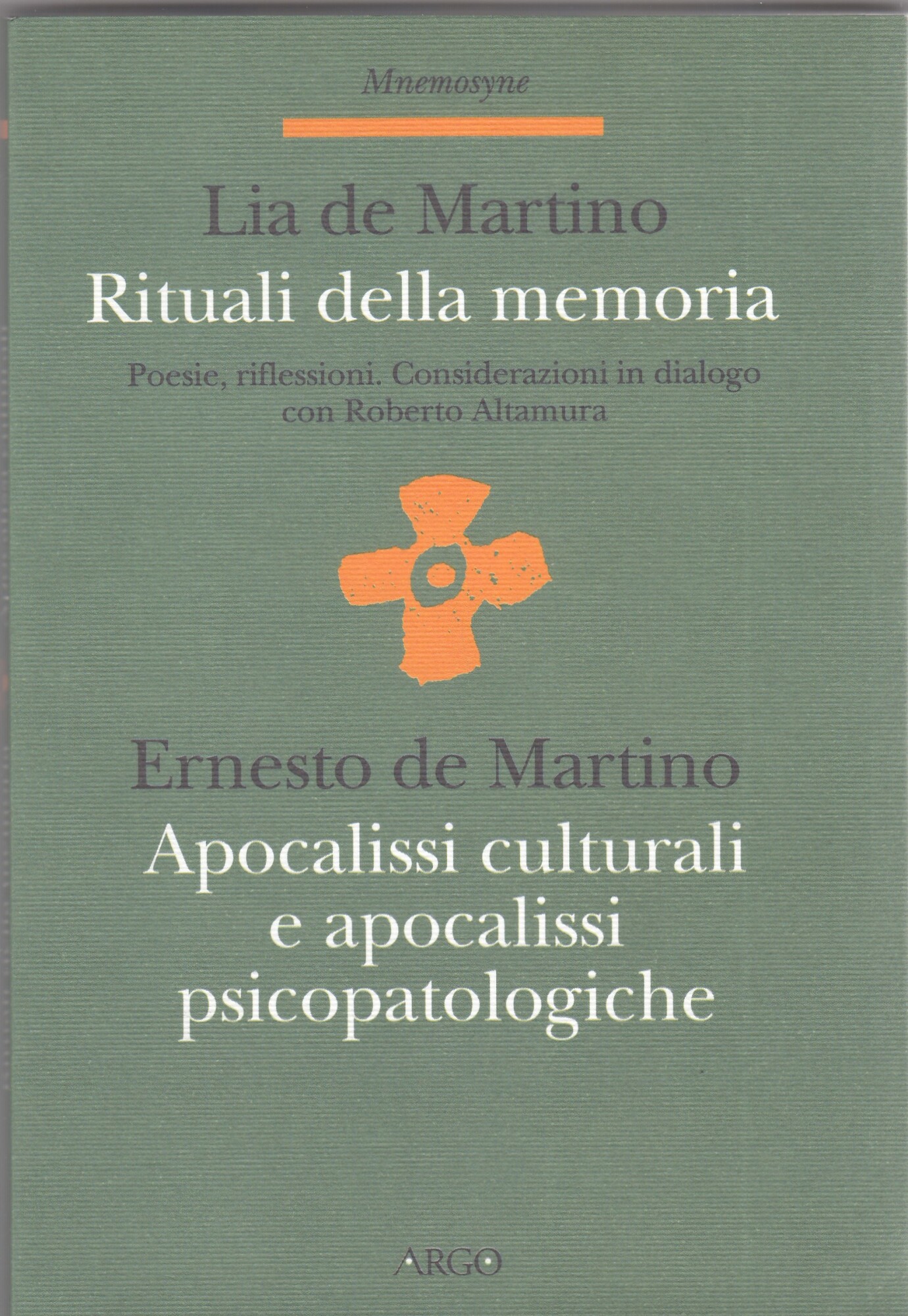 Rituali della memoria. Apocalissi culturali e apocalissi psicopatologiche