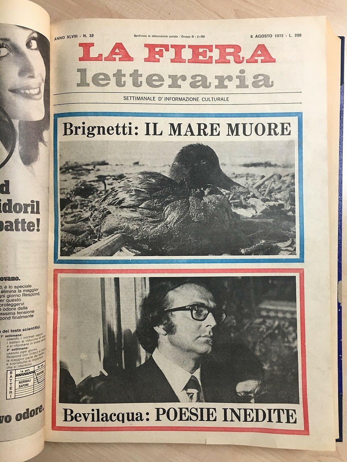 Rivista - La Fiera Letteraria - Annata Completa (2 Volumi) …