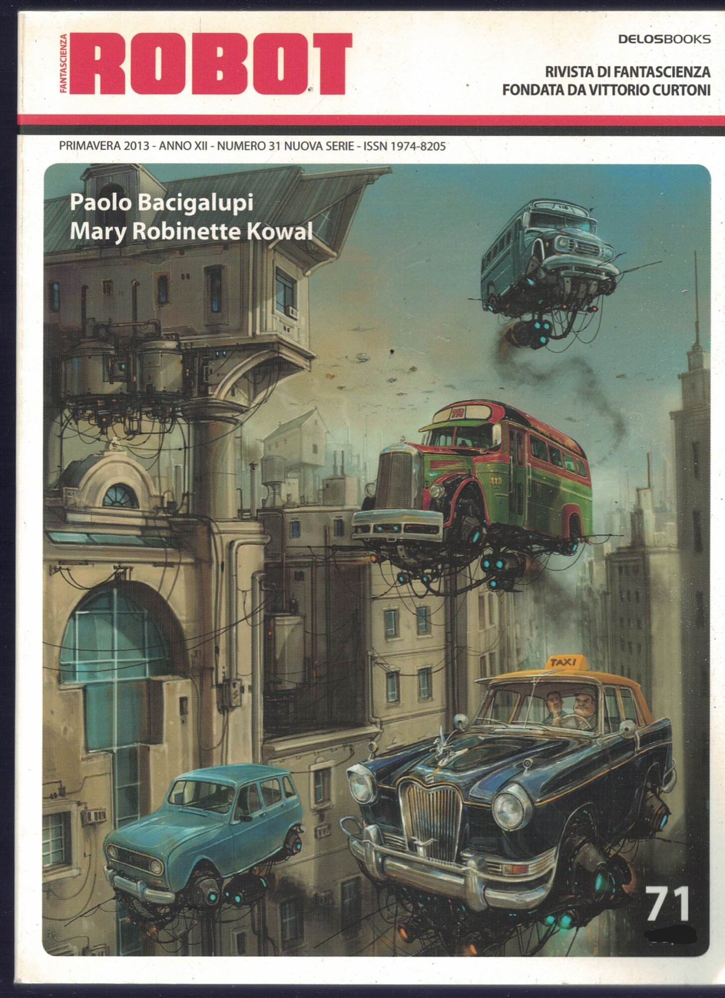 Robot. Rivista di fantascienza (2014) (Vol. 71)