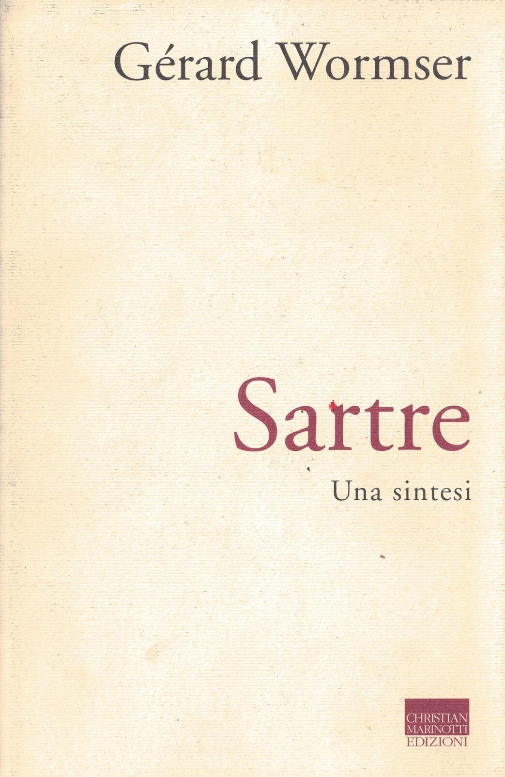 Sartre. Una sintesi