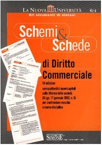 Schemi &amp; schede di diritto commerciale
