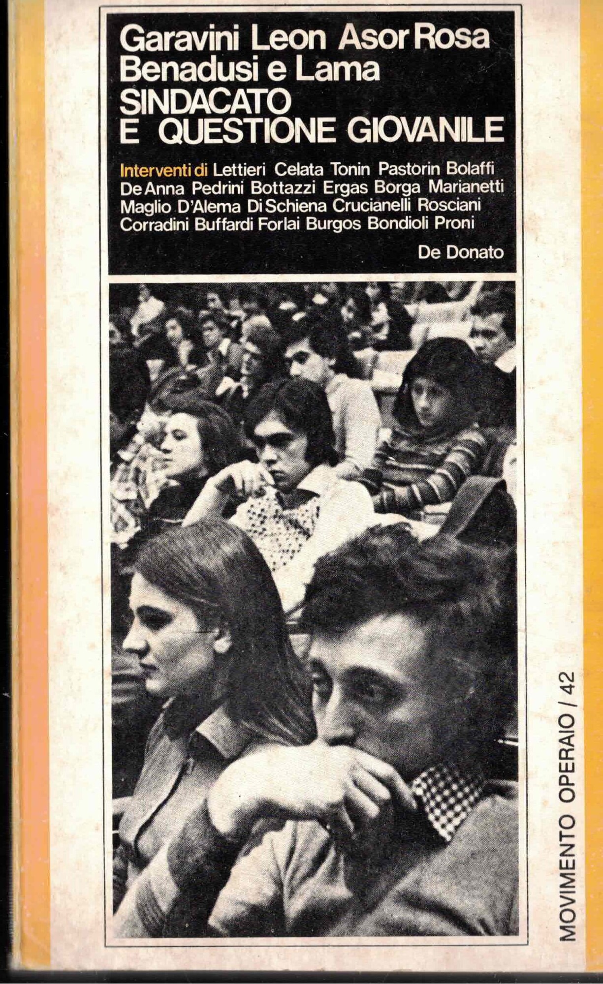 Sindacato e questione giovanile.