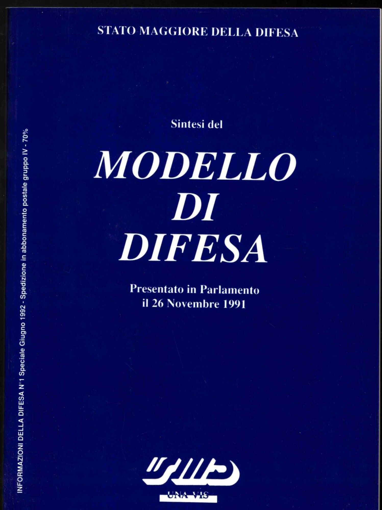 Sintesi del modello di difesa presentato in parlamento il 26 …