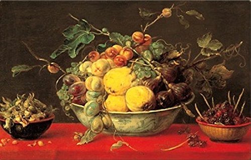 STAMPA SU TELA - CANVAS - NATURA MORTA DI FRUTTA …