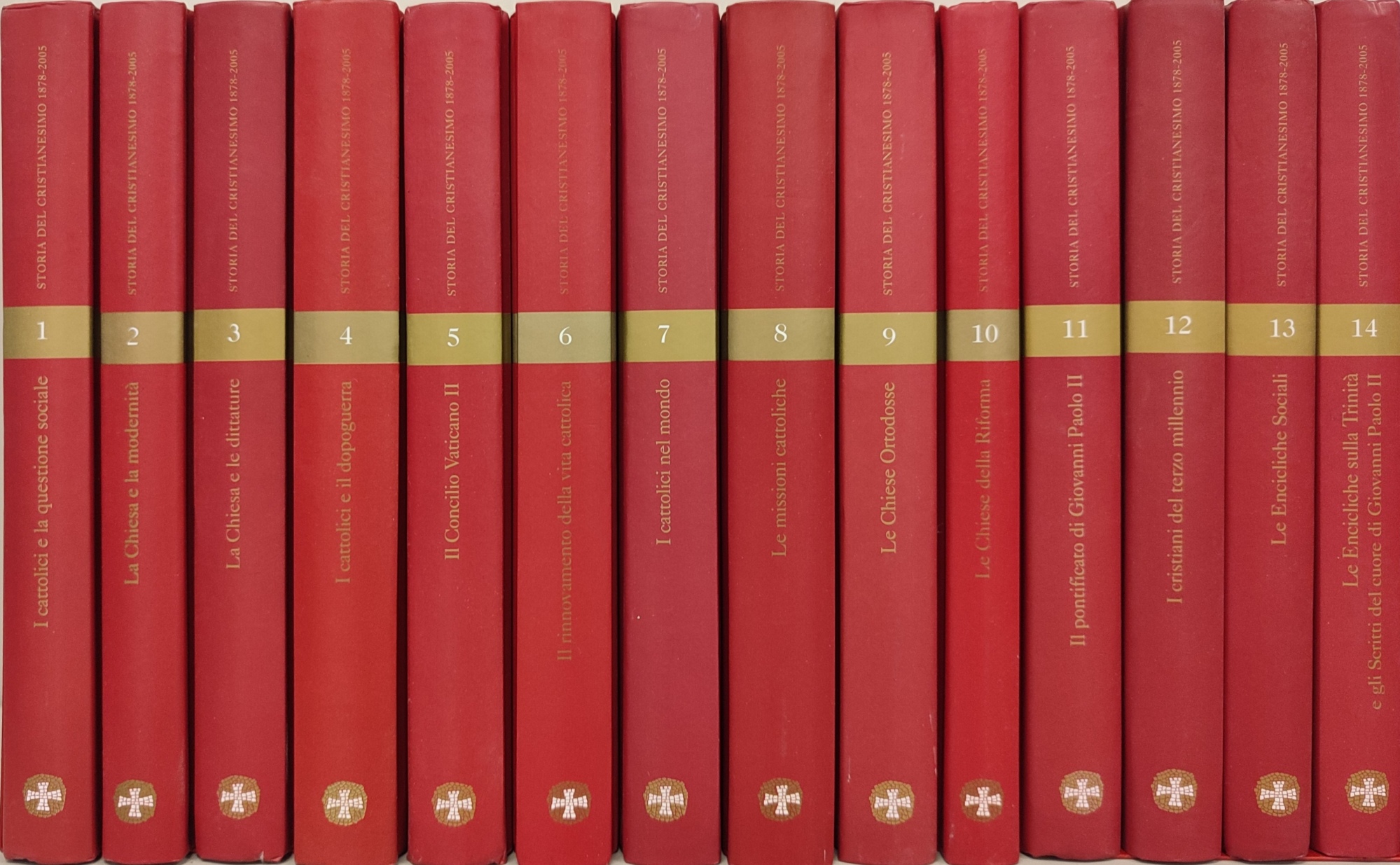 Storia del cristianesimo 1878-2005. 14 volumi