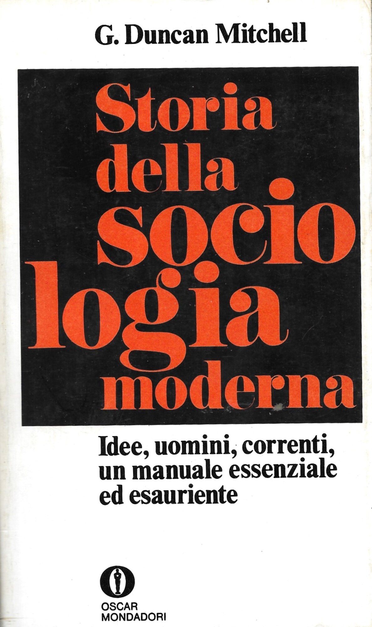 Storia della sociologia moderna