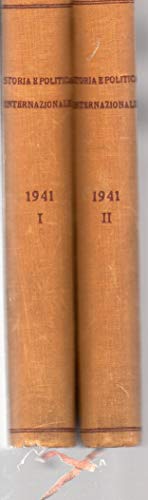 Storia e Politica Internazionale - rassegna trim.le : mar-giu-sett-dic- 1941 …