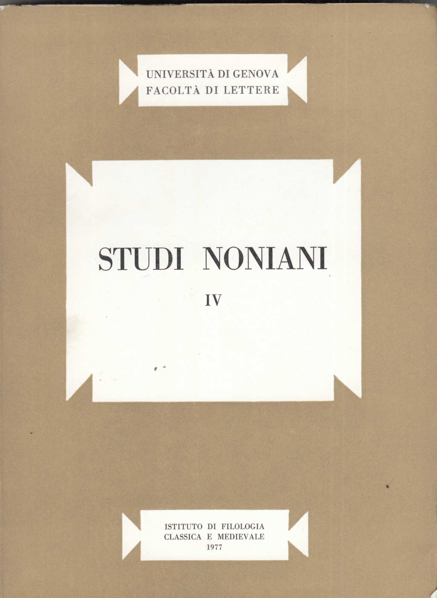 Studi noniani IV