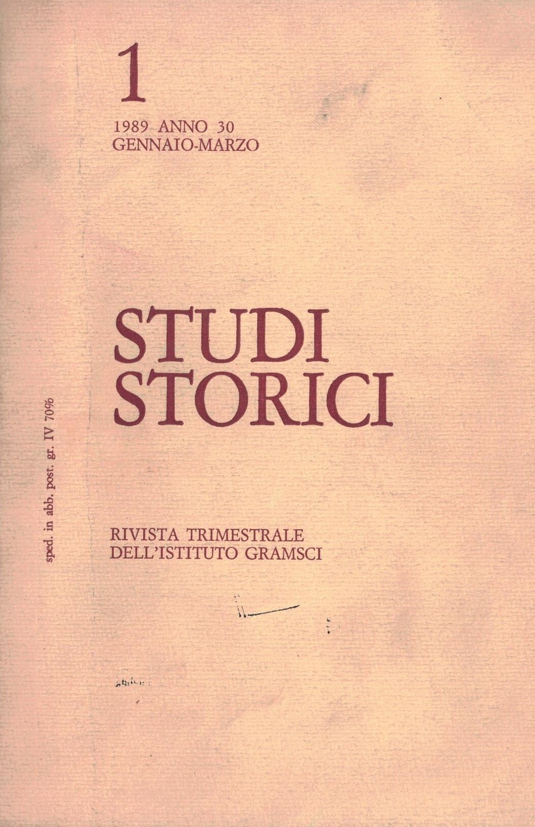STUDI STORICI
