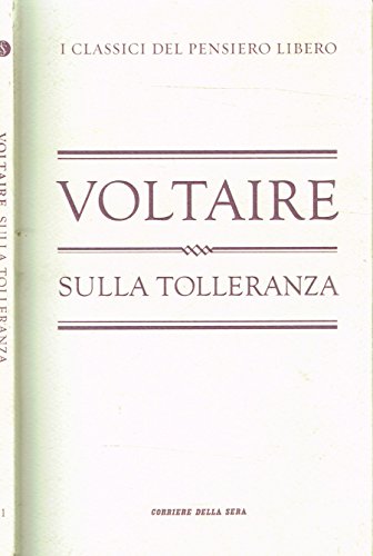 SULLA TOLLERANZA.