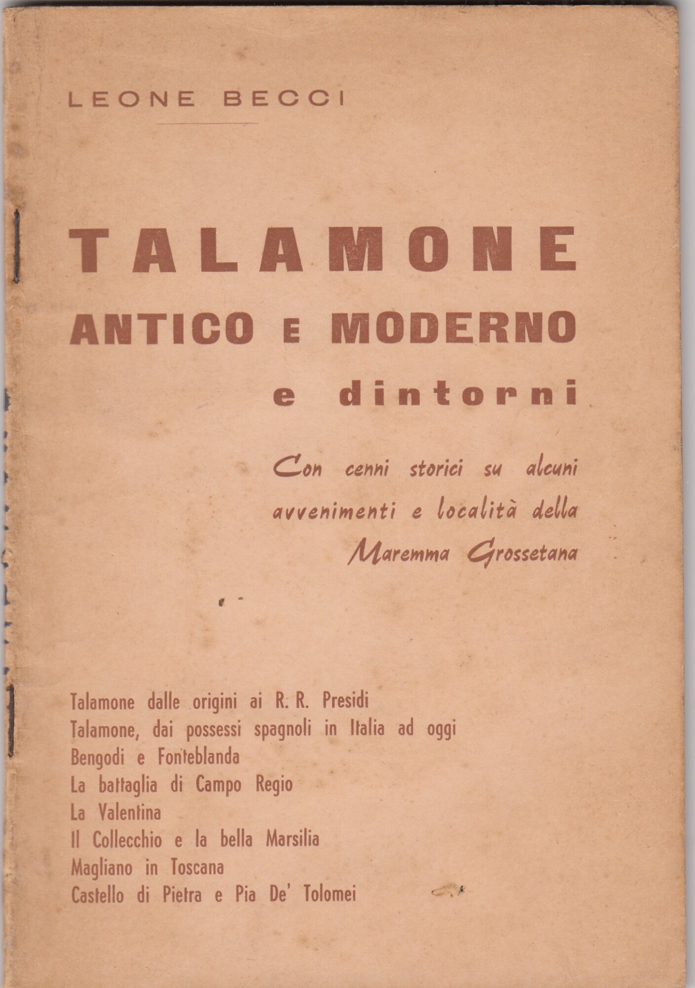 Talamone antico, moderno e dintorni