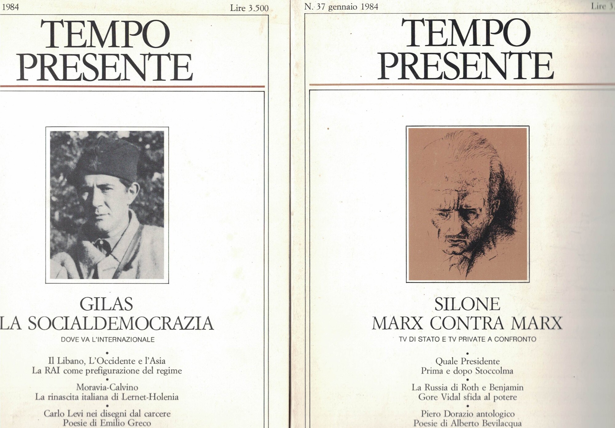TEMPO PRESENTE.1984 . ANNATA COMPLETA.
