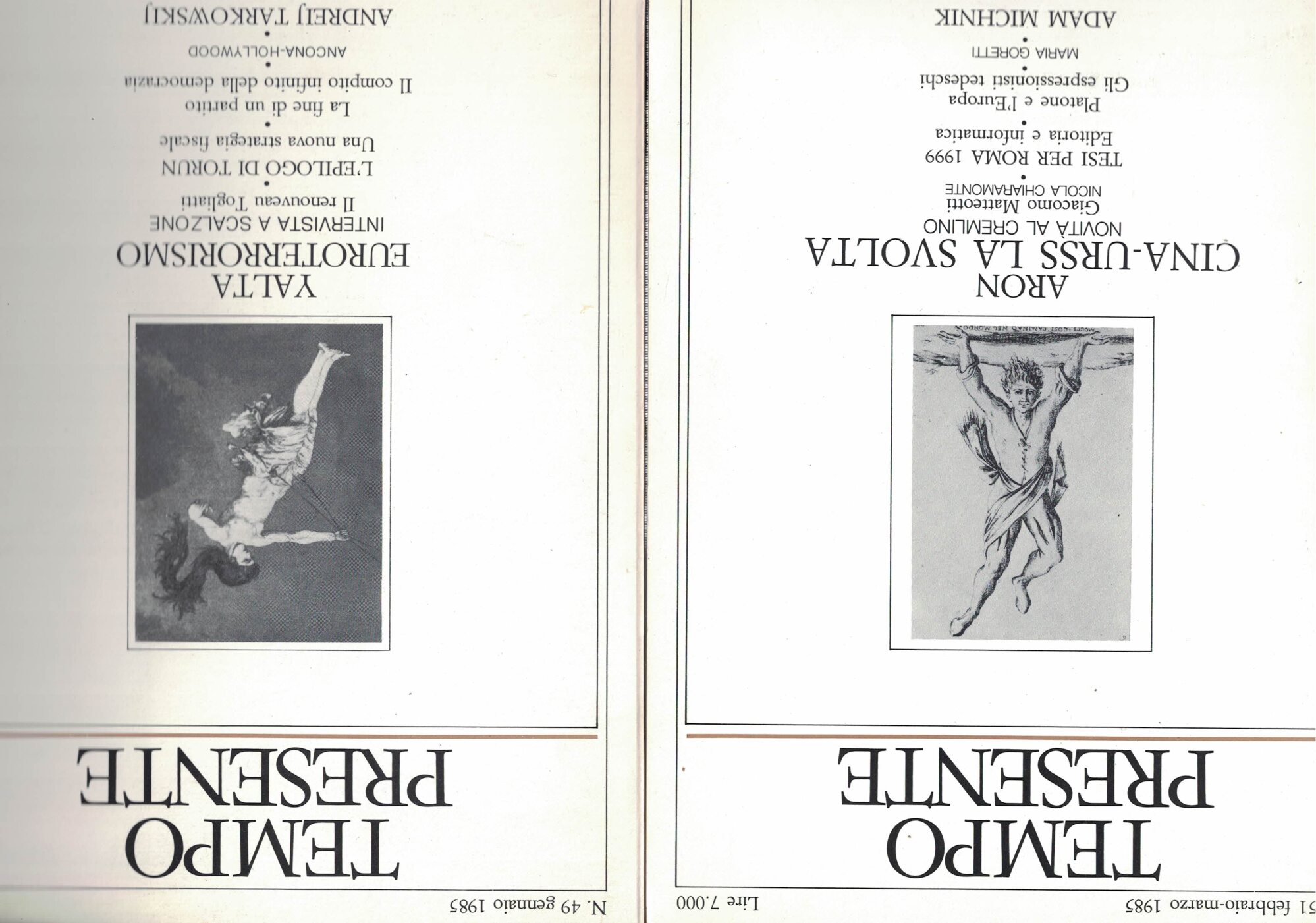 TEMPO PRESENTE.1985 . ANNATA COMPLETA.