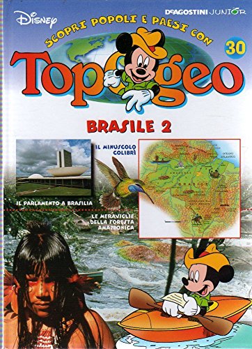 Topogeo 30 Brasile 2 Disney-De Agostini