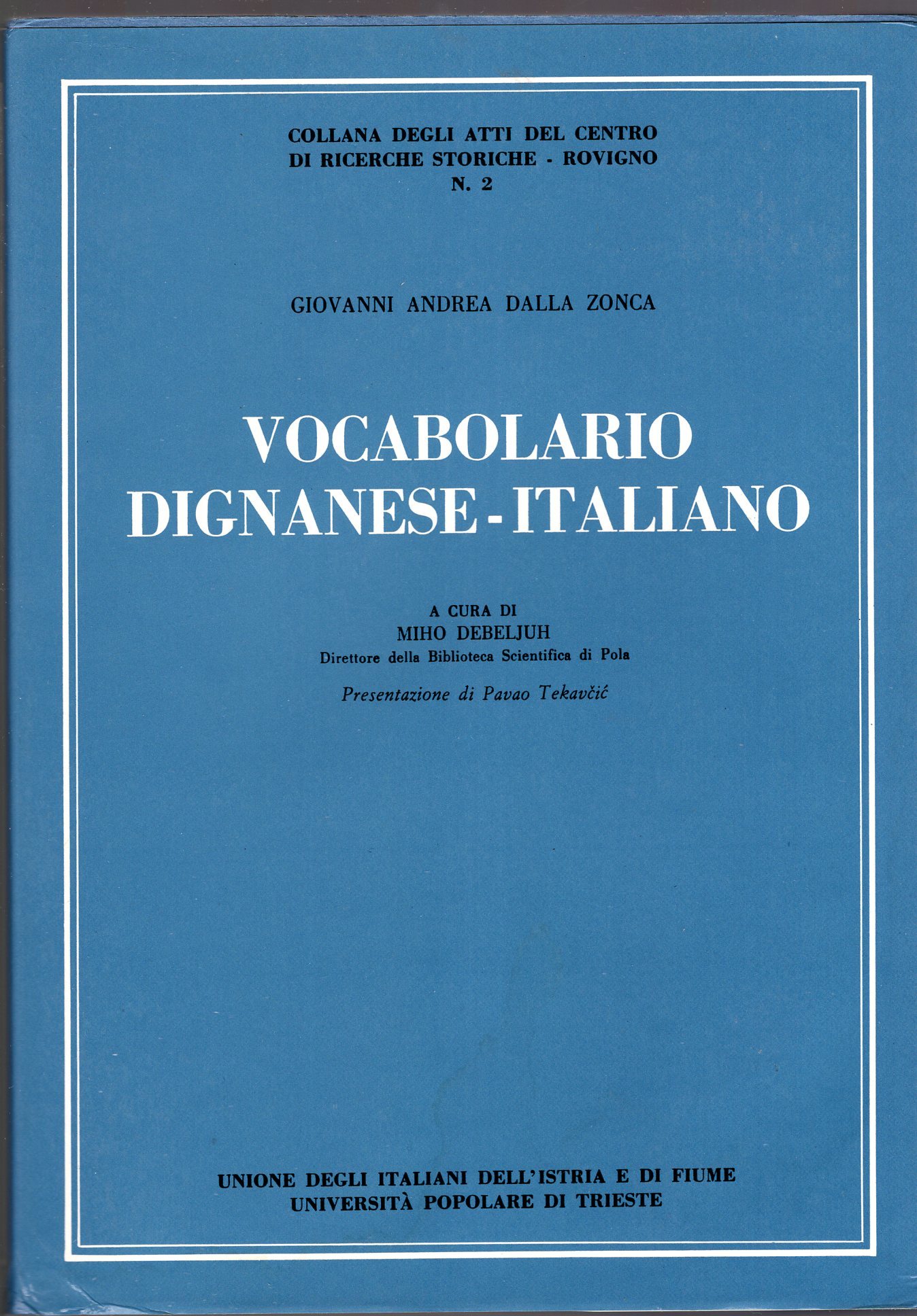 Vocabolario Dignanese Italiano