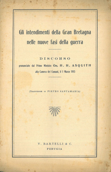 Gli intendimenti della Gran Bretagna nelle nuove fasi della guerra. …
