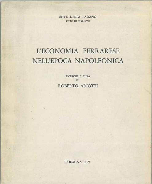 L' economia ferrarese nell'epoca napoleonica