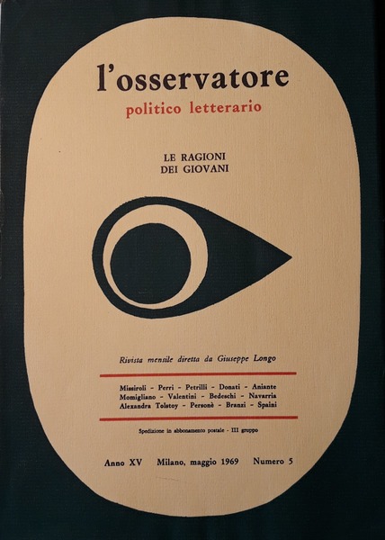 Le ragioni dei giovani. In: L'osservatore politico letterario N. 5, …