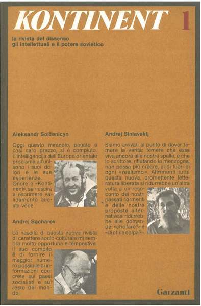 Kontinent 1. La rivista del dissenso. Gli intellettuali e il …