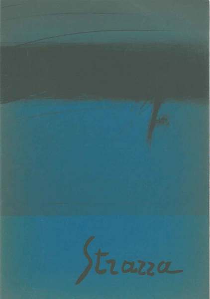 Strazza. Holland Landschap. Stedelijk museum Amsterdam. Catalogus 256. januari 1961