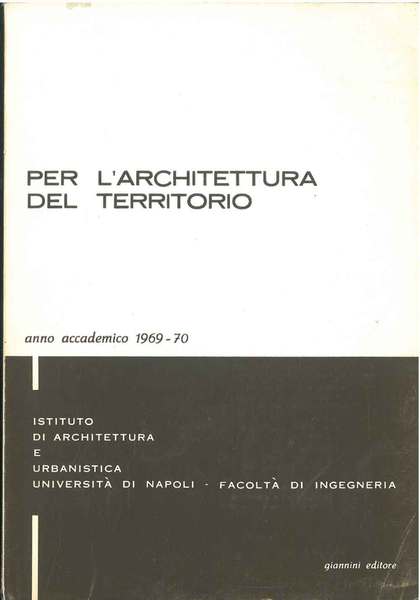 Per l'architettura del territorio