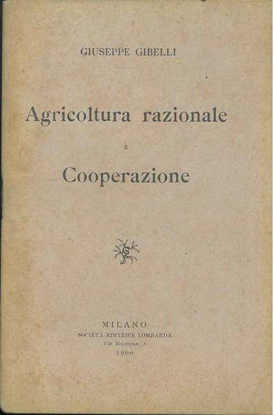 Agricoltura razionale e cooperazione