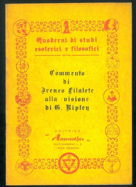 Commento di Ireneo Filalete alla visione di G. Ripley.