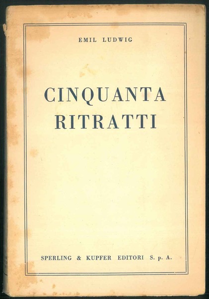 Cinquanta ritratti.