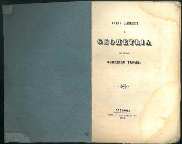 Primi elementi di geometria.