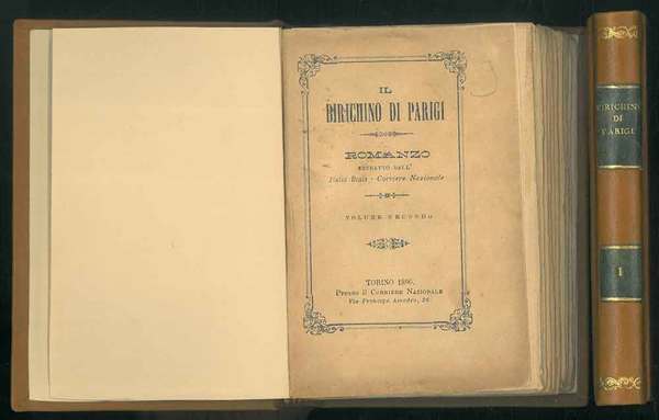 Il birichino di Parigi. Romanzo, estratto dall'Italia Reale - Corriere …