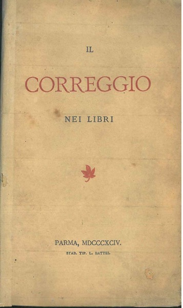 Il Correggio nei libri.